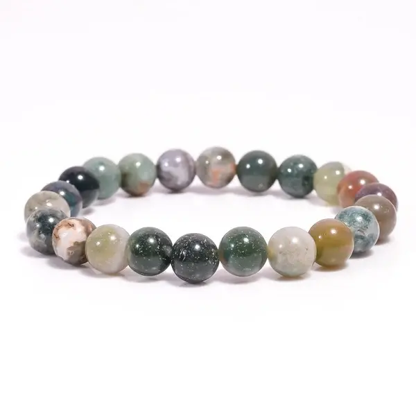 Indian Agate Bracelet 8mm AAA+