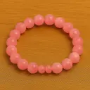 Pink Cat Eye Bracelet 8mm AAA+