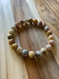 Crazy Lace Agate Bracelet 8mm AAA+
