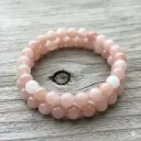 Morganite Bracelet 8mm AAA+