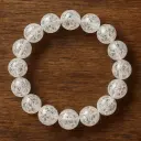 Crackle Quartz Bracelet 8mm AAA+