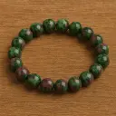 Ruby Zoisite Crystal Bracelet 8mm AAA+