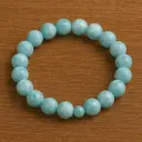 Larimar Bracelet 8mm AAA+