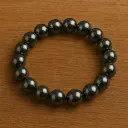 Hematite Crystal Bracelet 8mm AAA+