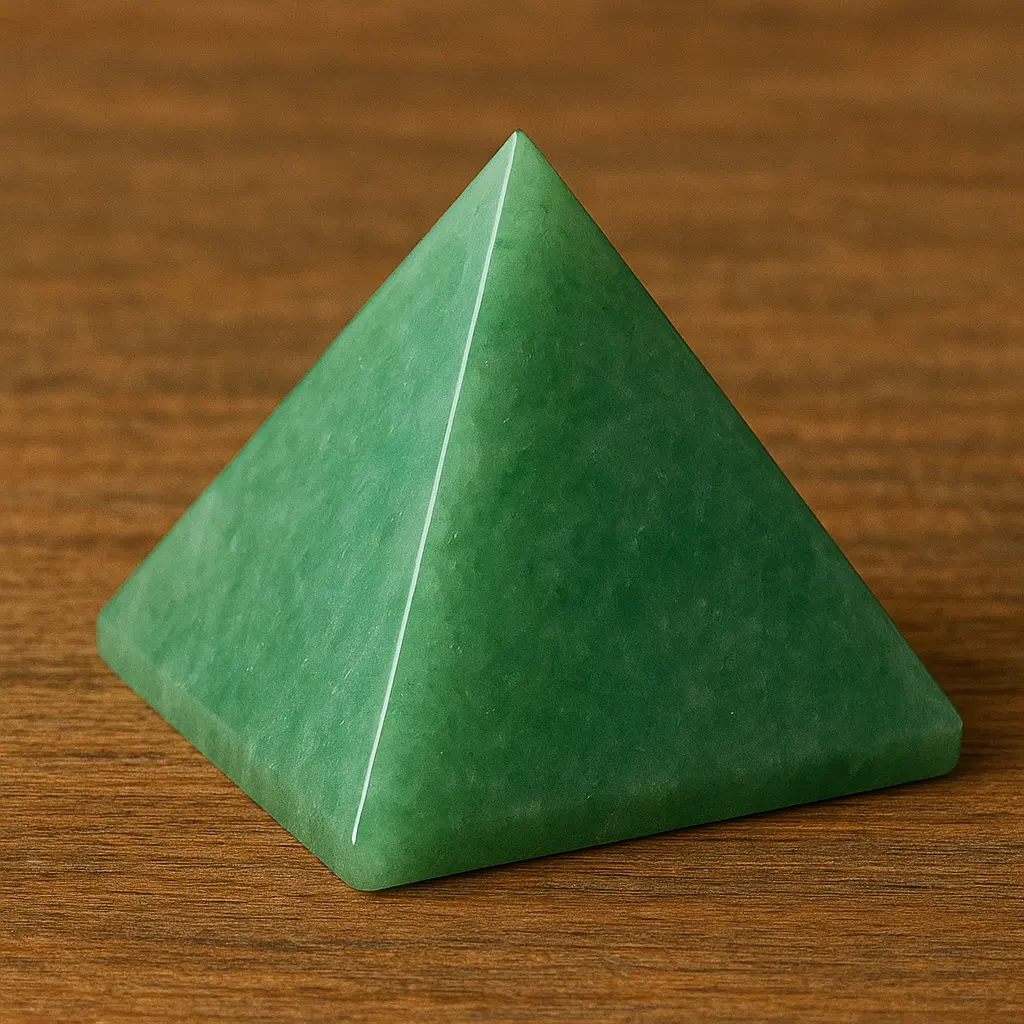 Green Aventurine Crystal Pyramid