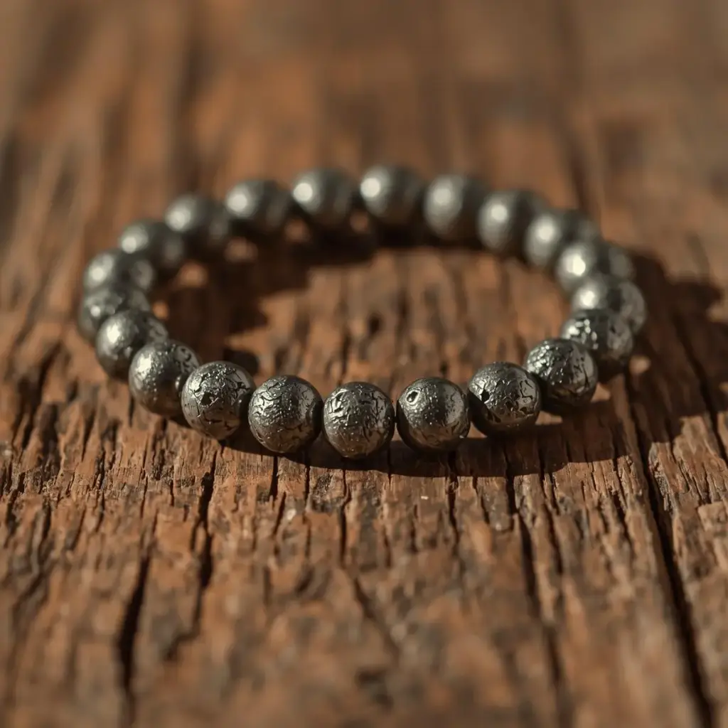 Pyrite Bracelet 8mm AAA+