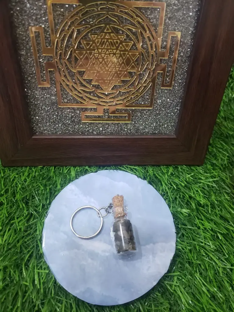 Tiger Eye crystal keychain 