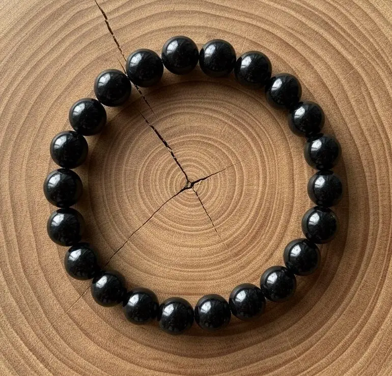 Black Tourmaline Bracelet 8mm AAA+