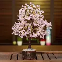 Rose Quartz Gemstone Tree