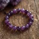  Amethyst Bracelet 8mm AAA+