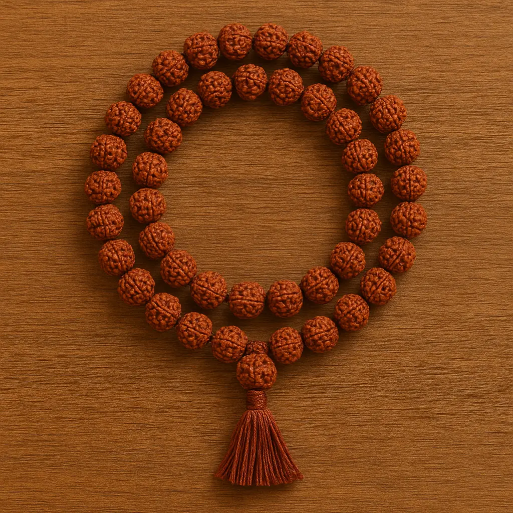 5 Mukhi Rudraksha Japmala 