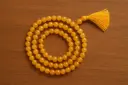 Yellow Agate - Hakik Japmala for Brihaspati 
