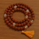 Rudraksha Sphatik Japmala 