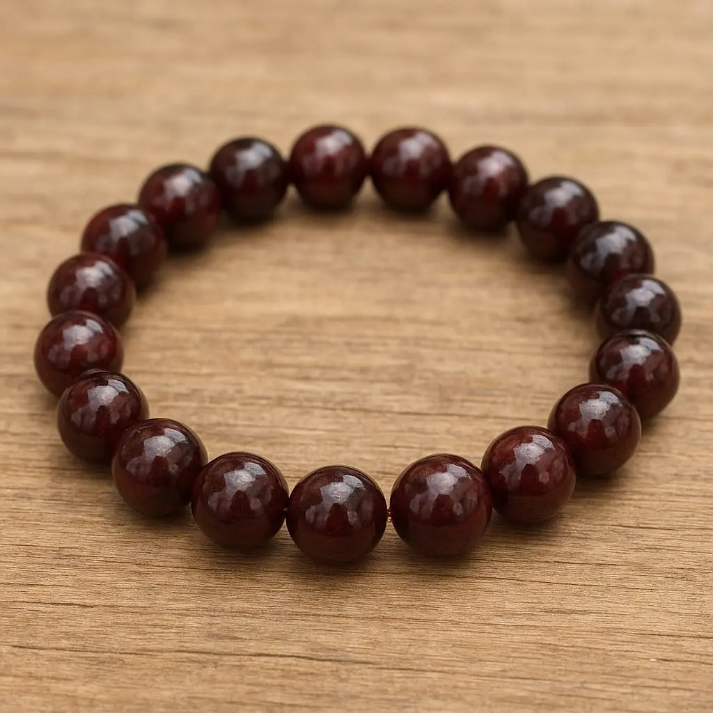 Black Cherry Agate Bracelet 8mm AAA+