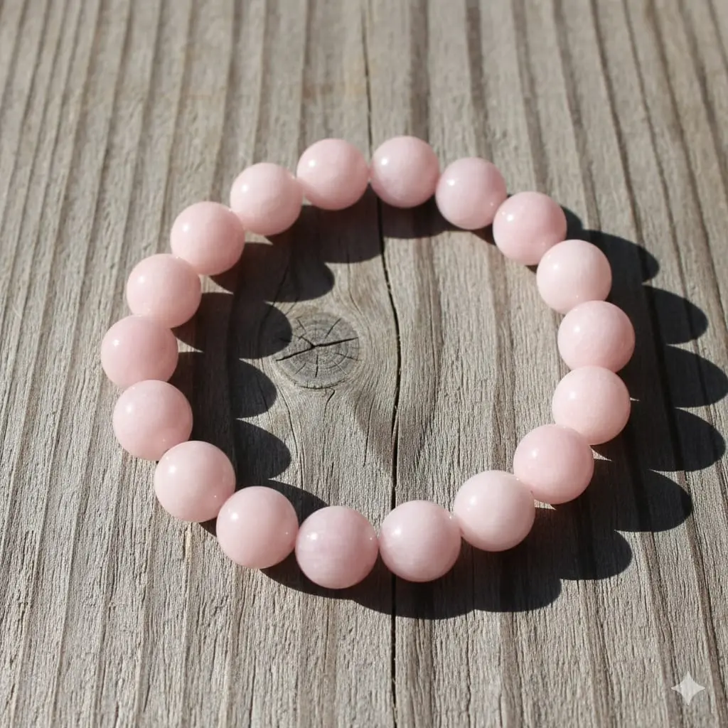 Pink Jade Bracelet 8mm AAA+