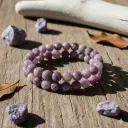 Lepidolite Bracelet 8mm AAA+