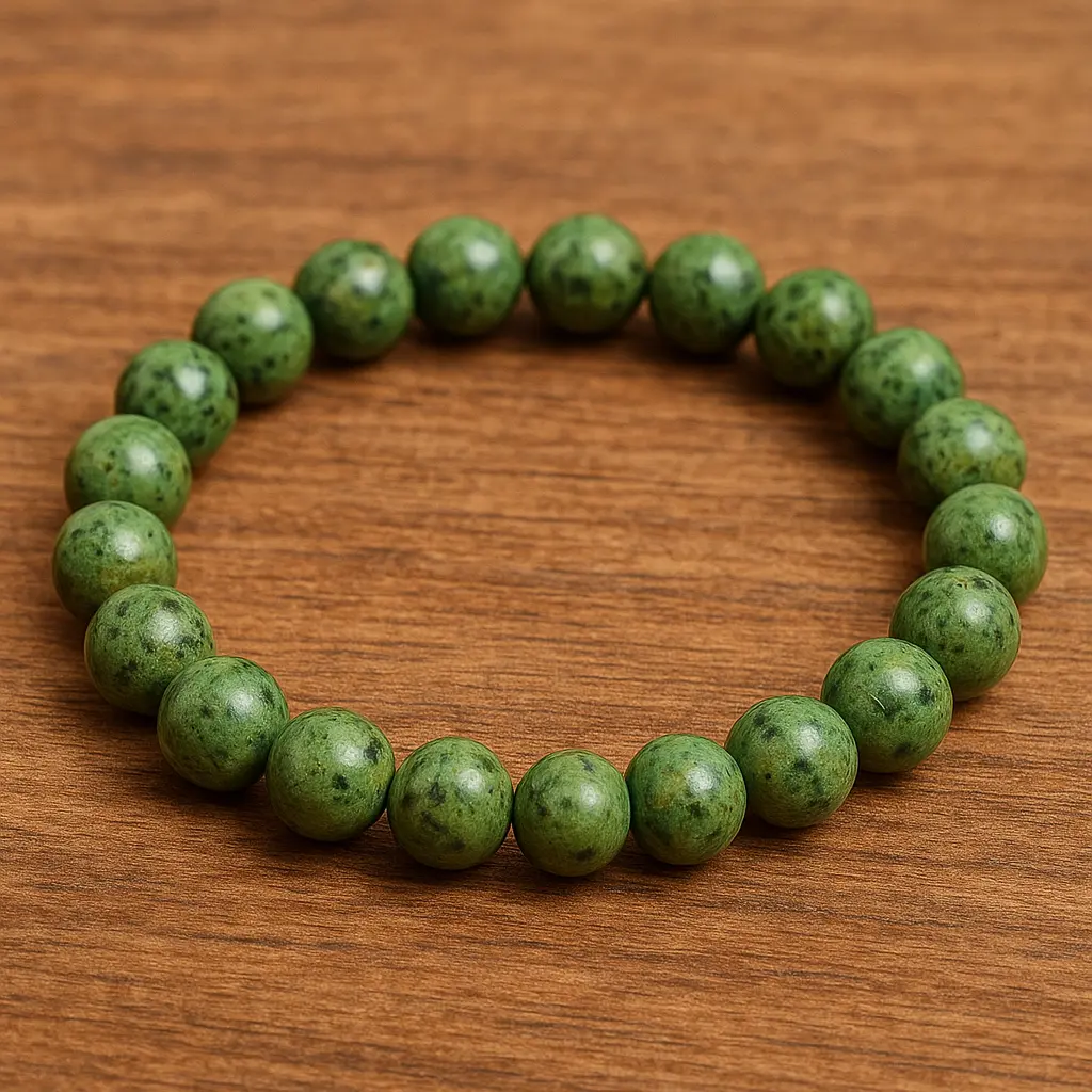 Green Jasper Bracelet 8mm AAA+