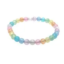 Rainbow Selenite Bracelet 8mm AAA+