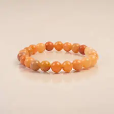 Orange Aventurine Bracelet 8mm AAA+