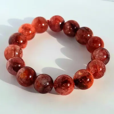 Fire Quartz Bracelet 8mm AAA+