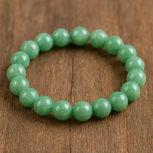 Green Angelite Bracelet 8mm AAA+