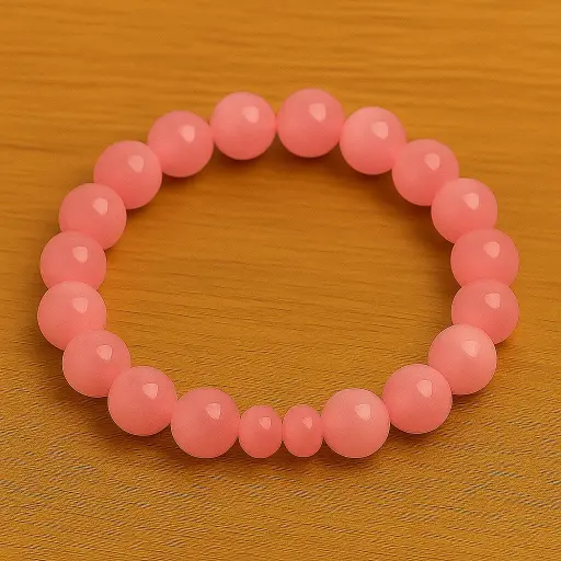 Pink Cat Eye Bracelet 8mm AAA+