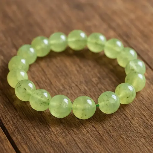 Prehnite Bracelet 8mm AAA+