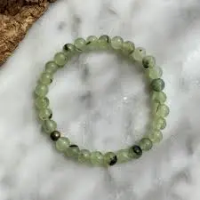Prehnite Bracelet 8mm AAA+