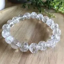 Crackle Quartz Bracelet 8mm AAA+