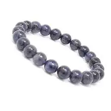 Iolite Crystal Bracelet 8mm AAA+