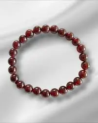 Garnet Crystal Bracelet 8mm AAA+
