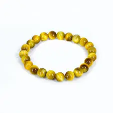 Yellow Cat Eye Bracelet 8mm AAA+