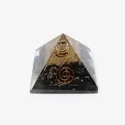 Orgonic Shungite Pyramid - Ideal for Meditation, Energy Healing, Chakra Balancing, Reiki Healing, Energy Work