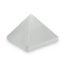 Selenite Crystal Pyramid - Divine Light & Spiritual Clarity