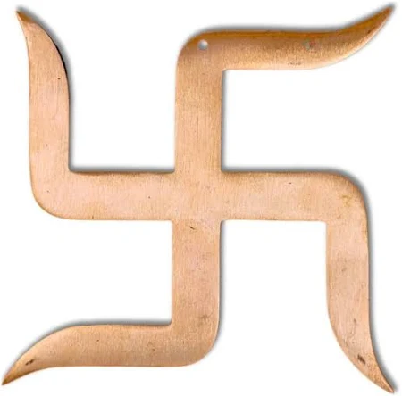 Energized Copper Swastik 3"