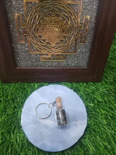 Tiger Eye crystal keychain 
