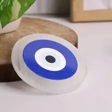 Evil Eye Selenite Charging Plate 