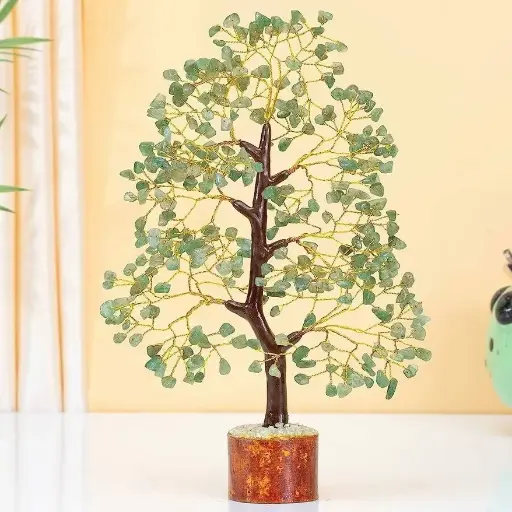 Green Jade Crystel Tree