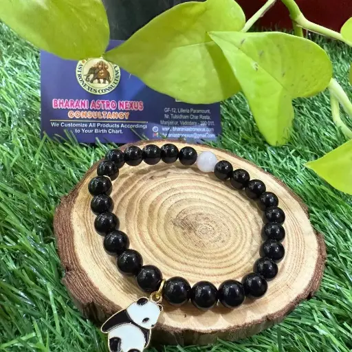 Black Tourmaline Bracelet 8mm AAA+