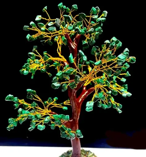 Malachite Gemstone Tree
