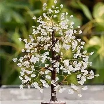 Clear Quartz Gemstone Tree