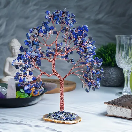 Lapis Lazuli Gemstone Tree