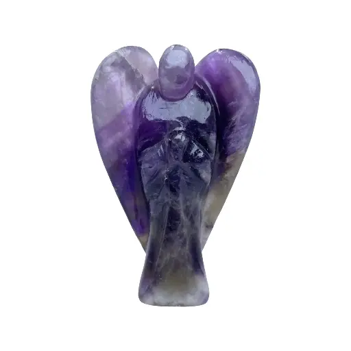 Amethyst Natural Crystal Angel (3 Inch)