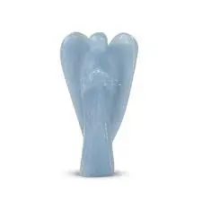 Angelite Natural Crystal Angel (3 Inch)