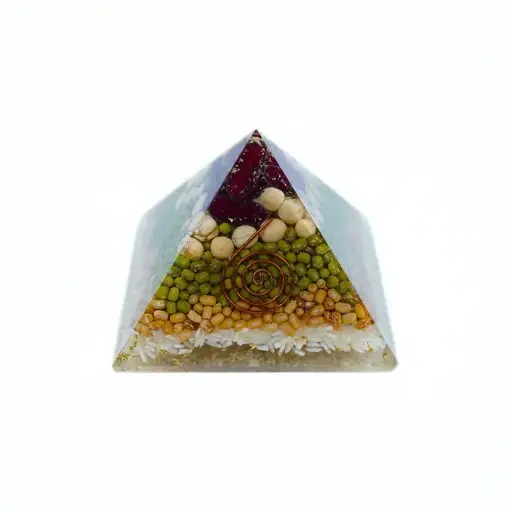 Orgonic Annapurna Pyramid - Nourishing Your Home with Vaastu's Goddess of Food