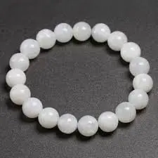 Moon stone rainbow Bracelet 8mm AAA+