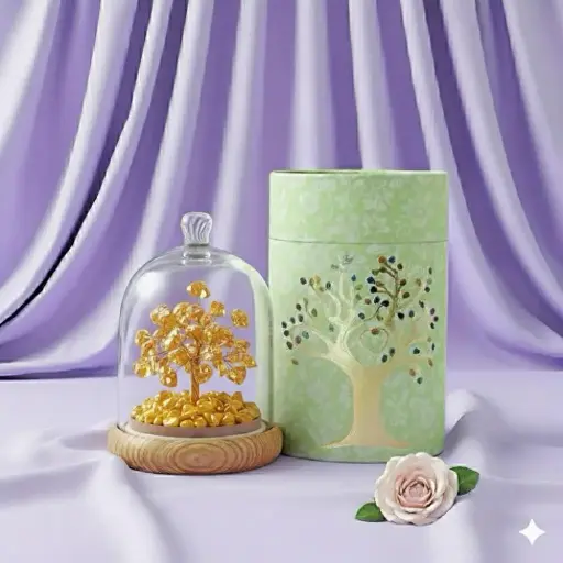 Clear quarts -A Wish Tree – A Universe of Crystals in One 