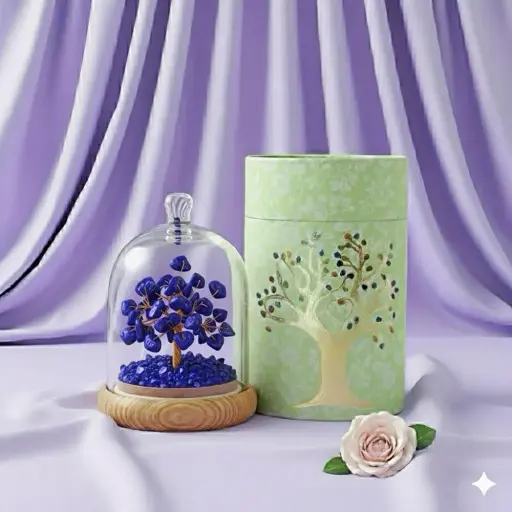 Lapis lazuli-A Wish Tree – A Universe of Crystals in One 