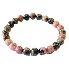 Rhodonite Bracelet 8mm AAA+