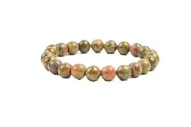 Unakite Bracelet 8mm AAA+
